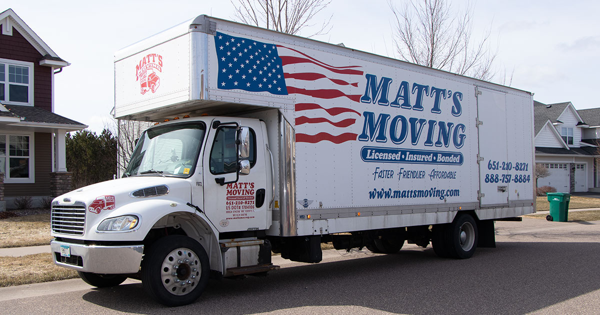 Matt's Moving Truck Minneapolis